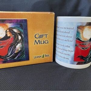 Leanin Tree Coffee Mug
Jan Taylor 
Look Not Behind You...'